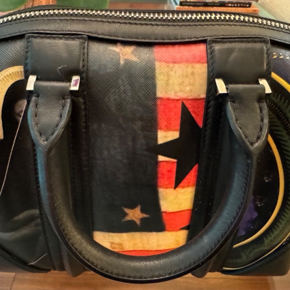 Super rare limited edition Givenchy 'Lucrezia' American Flag Top Handle Satchel - Picture 5 of 8